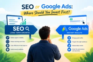 SEO or Google Ads: Where Should You Invest First?