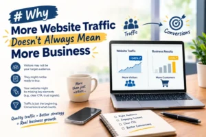 Why More Website Traffic Doesn’t Always Mean More Business